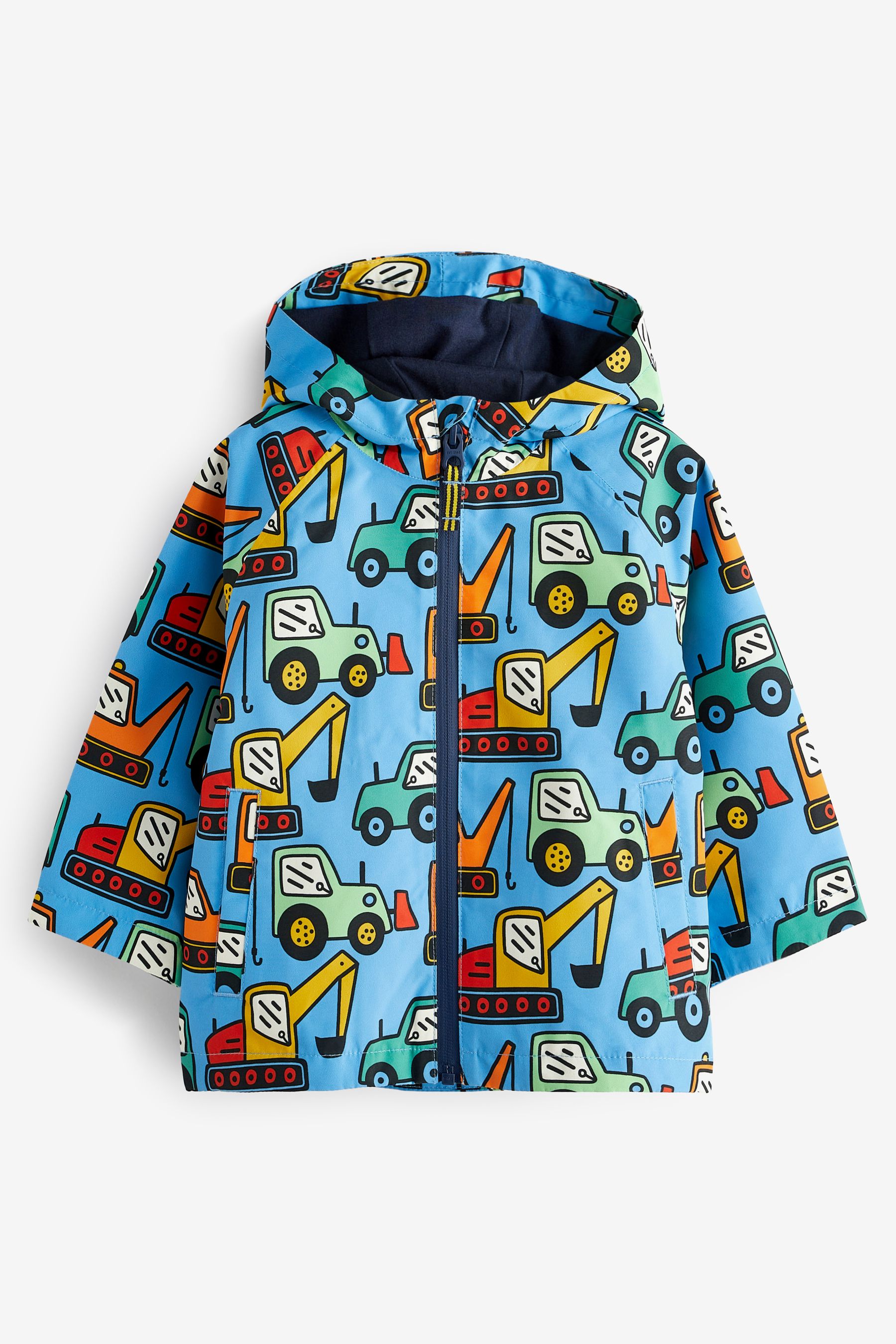 Buy Blue Tractor Lightweight Waterproof Jacket 3mths 7yrs from Next Luxembourg