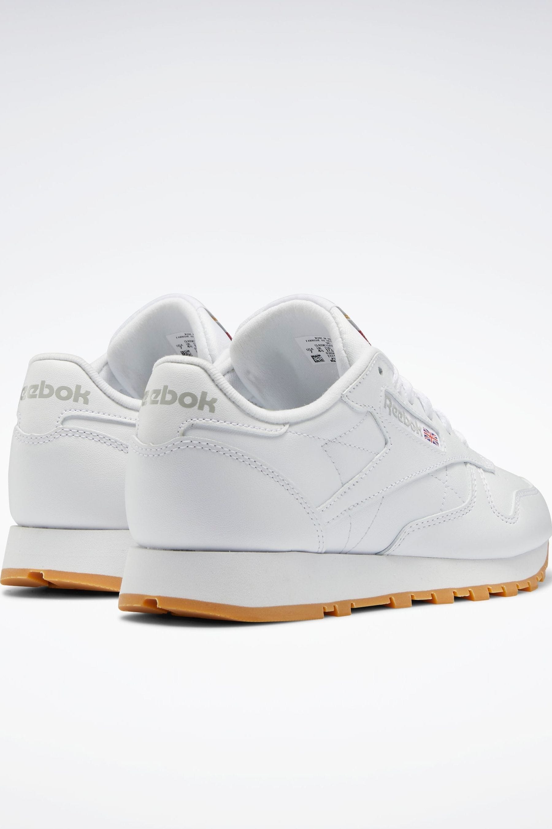 Womens reebok classic leather shoes top