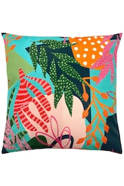 furn. Pink Coralina Outdoor Polyester Cushion - Image 4 of 6