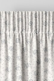 Laura Ashley Pale Steel Grey Kids Ahoy Alphabet Made To Measure Curtains - Image 6 of 9