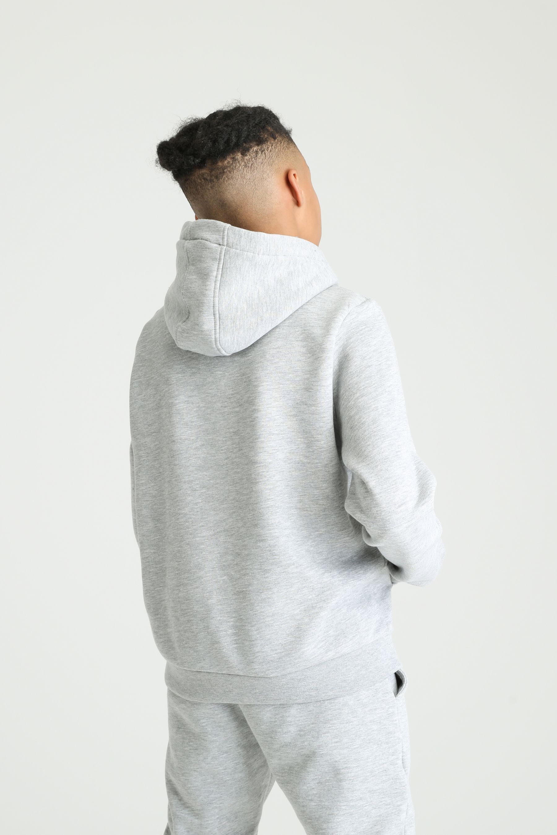 Rascal Grey Kids Essentials 2.0 Overhead Hoodie