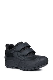 Geox Junior Black New Savage Boy B A Shoes - Image 1 of 5