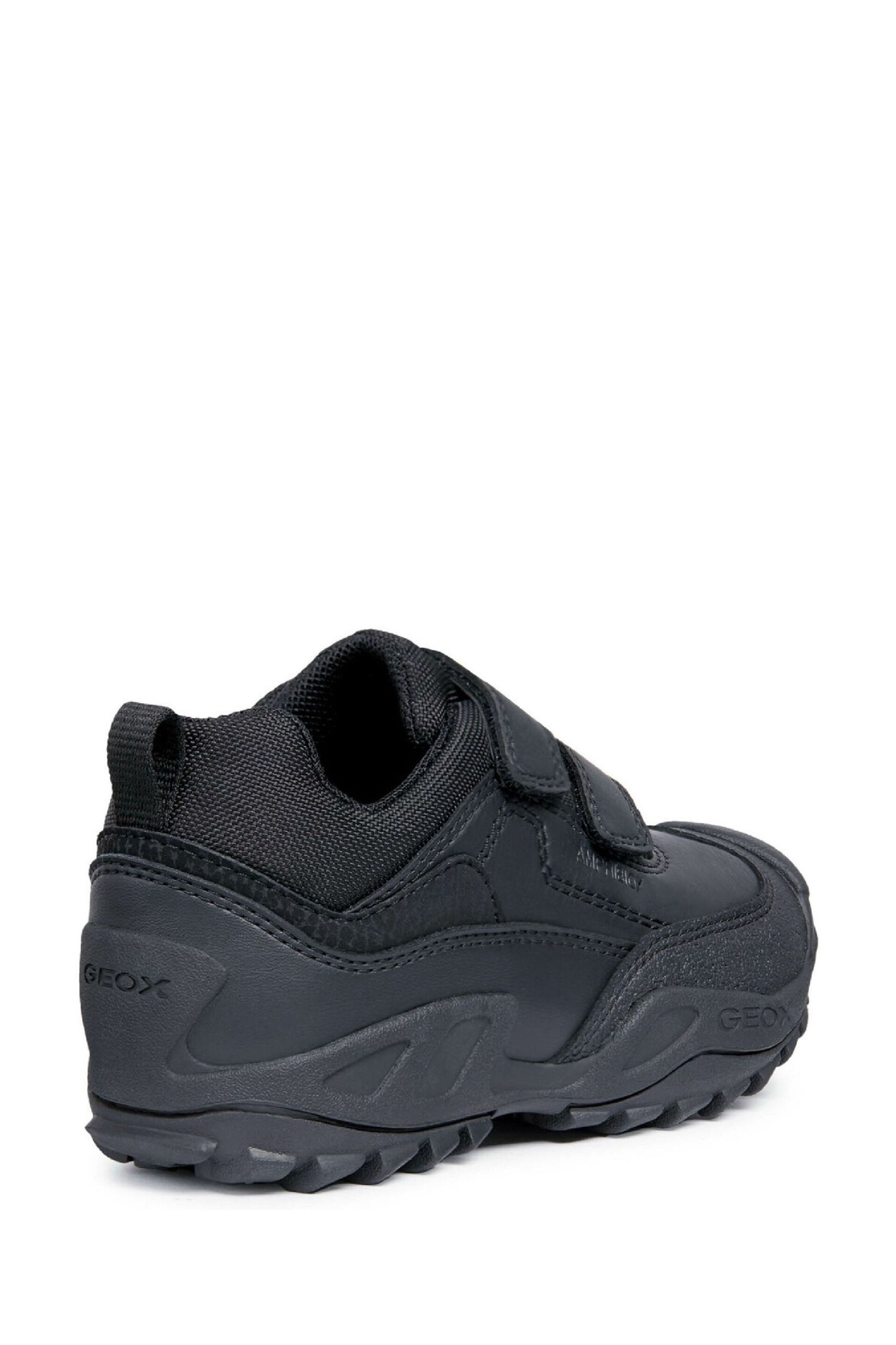 Geox Junior Black New Savage Boy B A Shoes - Image 2 of 5