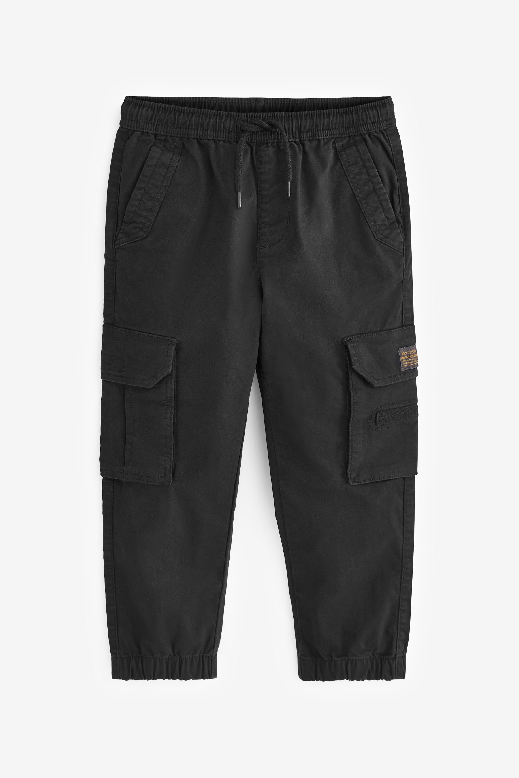 Buy Black Cargo Trousers 3 16yrs from the Next UK online shop