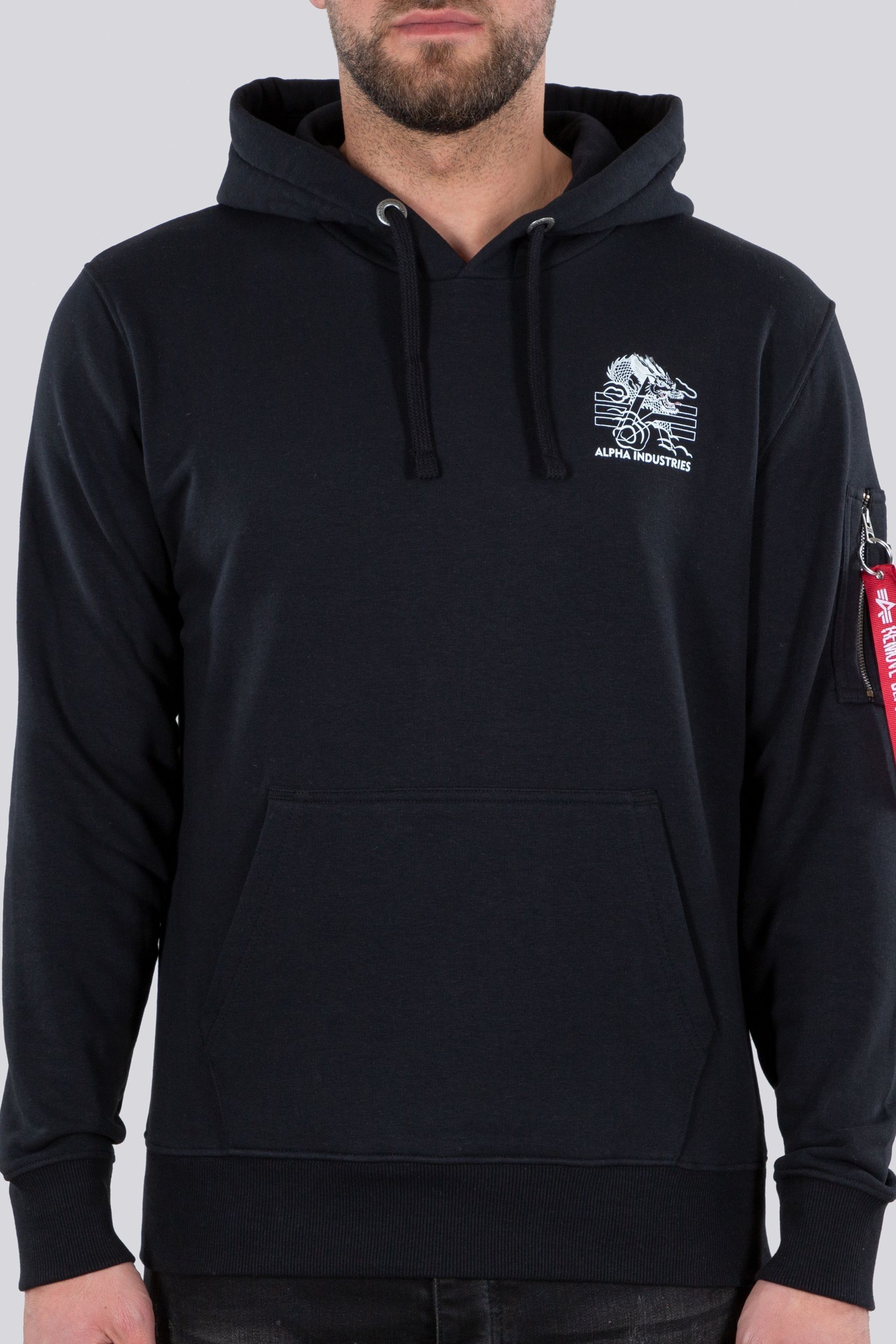 Buy Alpha Industries 100 Cotton Heritage Dragon Hoodie from the Next UK online shop