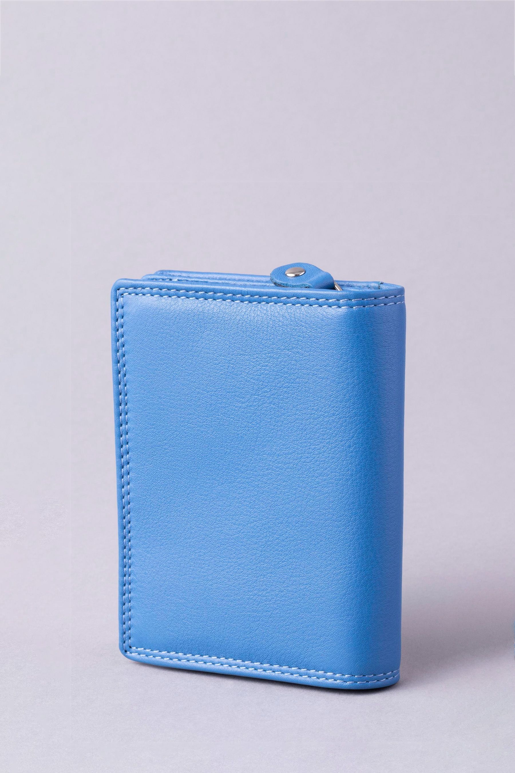 Buy Lakeland Leather Blue Small Leather Tab Purse from the Next UK online shop