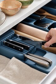 Joseph Joseph Blue Sky Edition DrawerStore 2 Tier Knife Organiser - Image 3 of 4