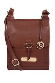 Pure Luxuries London Naomi Leather Cross-Body Bag - Image 1 of 5