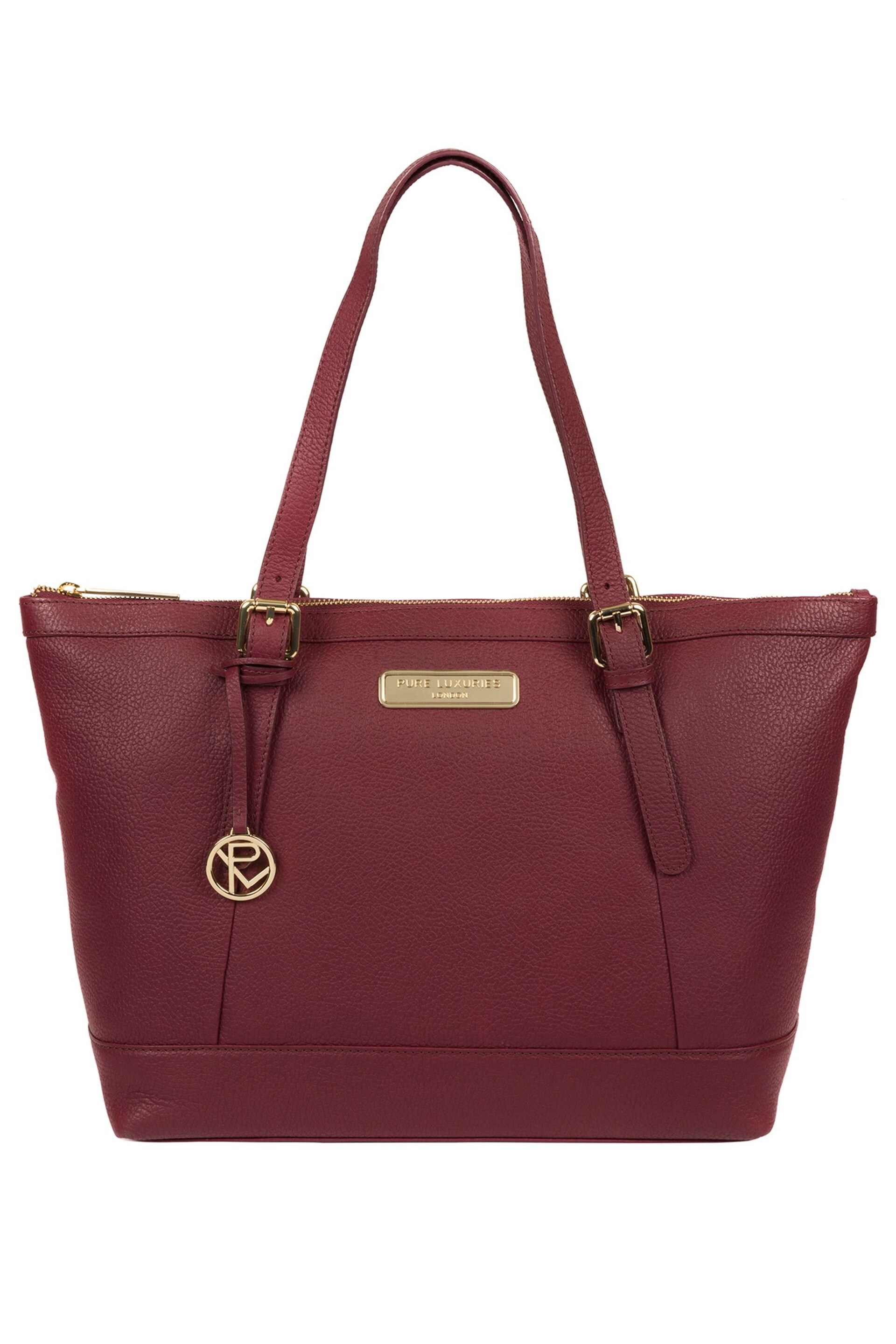 Pure Luxuries London Emily Leather Tote Bag - Image 1 of 5