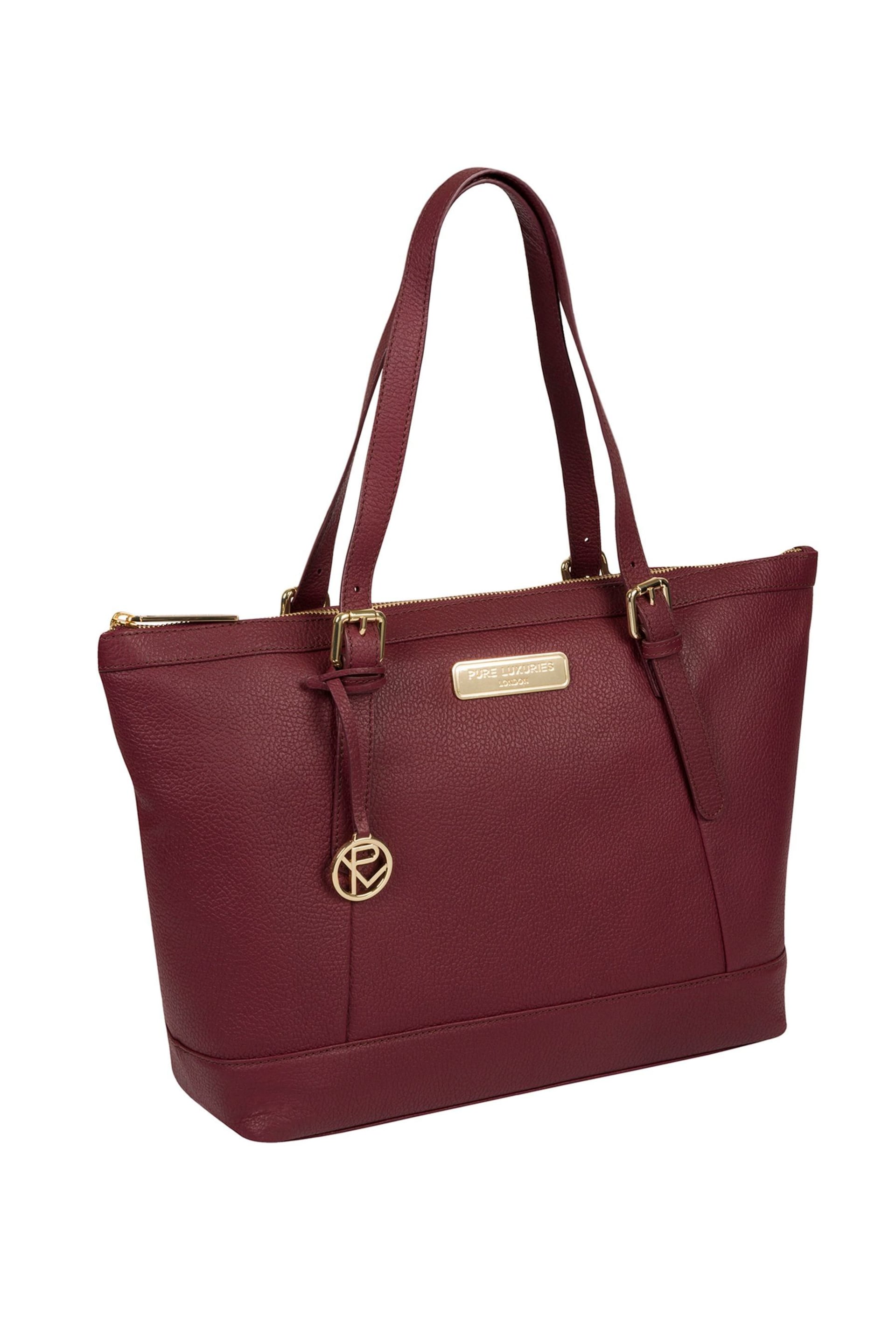 Pure Luxuries London Emily Leather Tote Bag - Image 3 of 5
