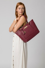 Pure Luxuries London Emily Leather Tote Bag - Image 5 of 5