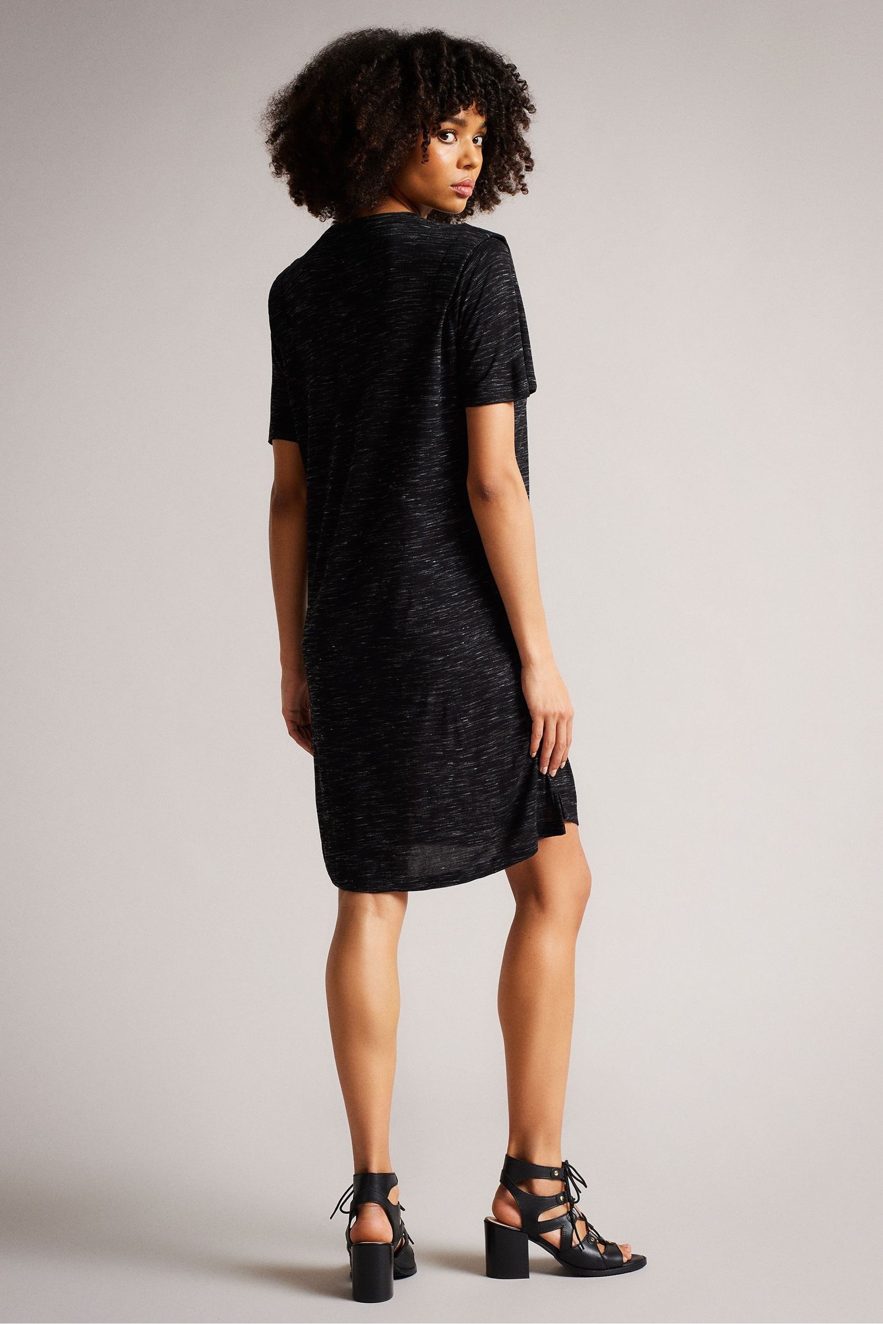 Buy Ted Baker Julina Grey T Shirt Dress With Shoulder Detail from Next Luxembourg