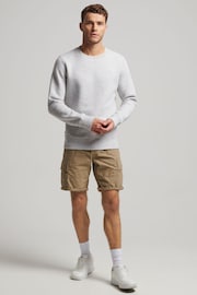 Superdry Nude Heavy Cargo Shorts - Image 3 of 3