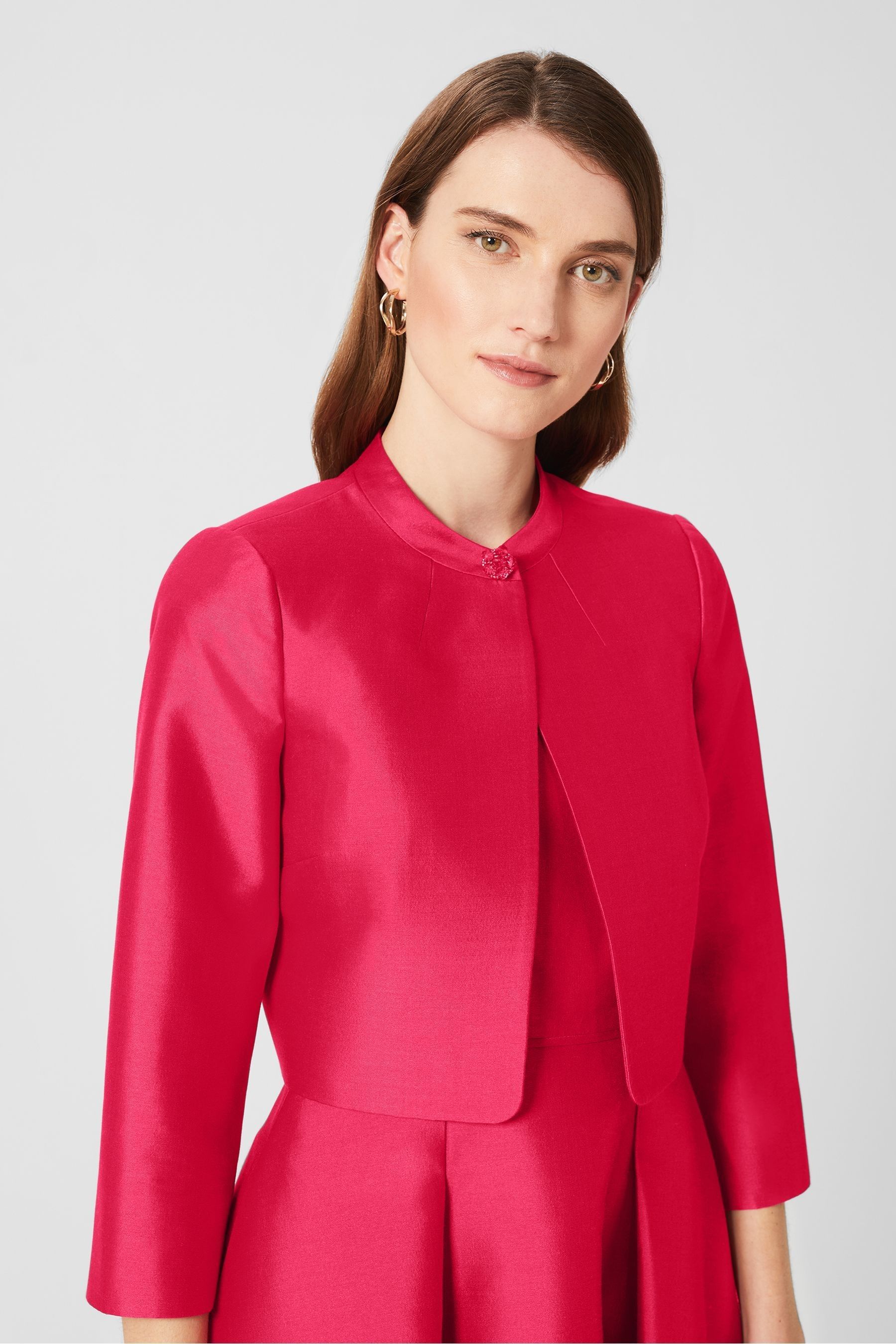 Buy Hobbs Pink Julietta Jacket from Next Ireland