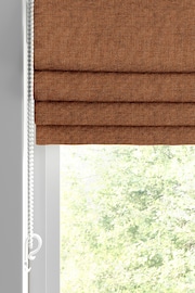 Terracotta Brown Paso Made To Measure Roman Blinds - Image 2 of 6