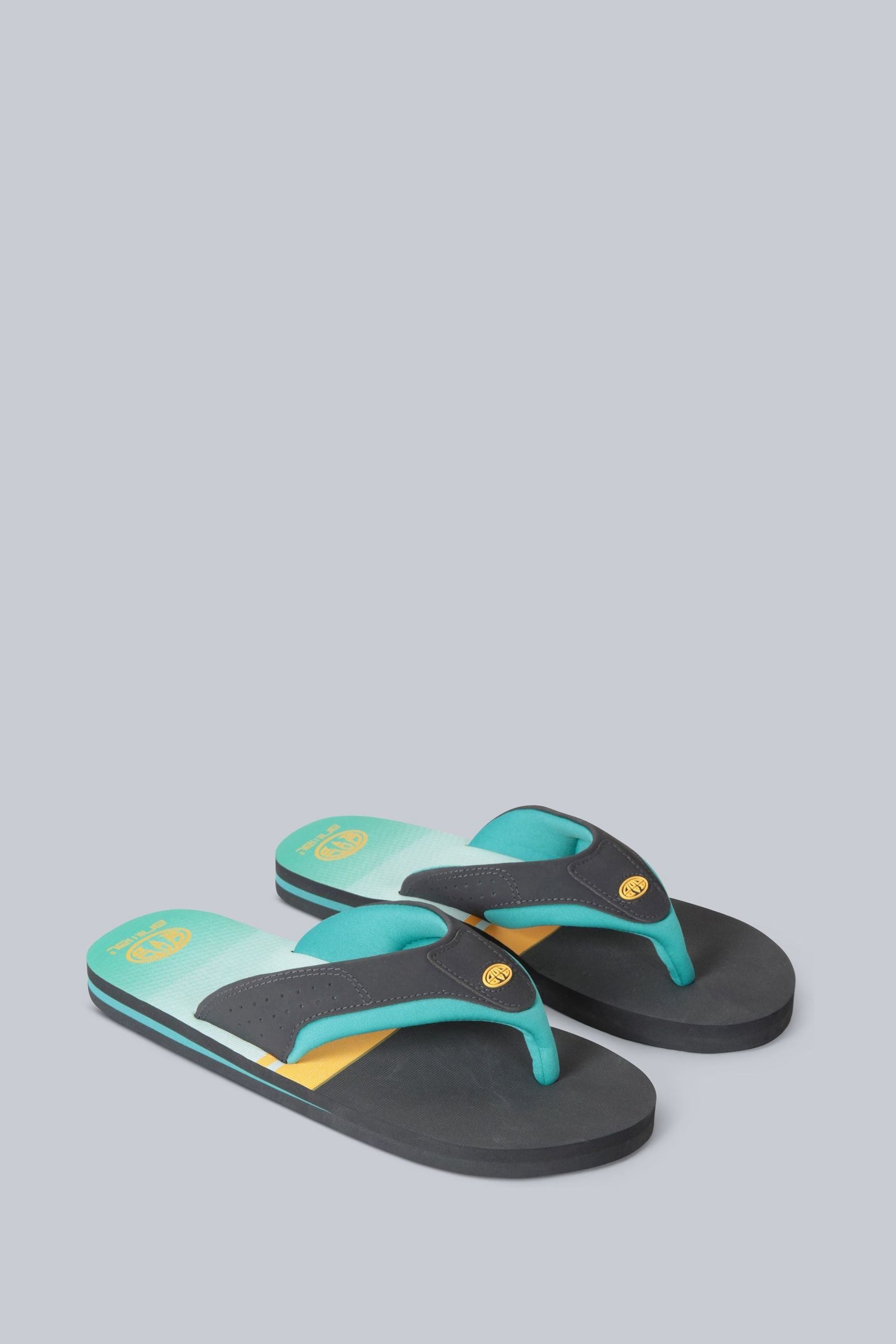 Buy Animal Yellow Mens Jekyl Flip Flops from Next Luxembourg