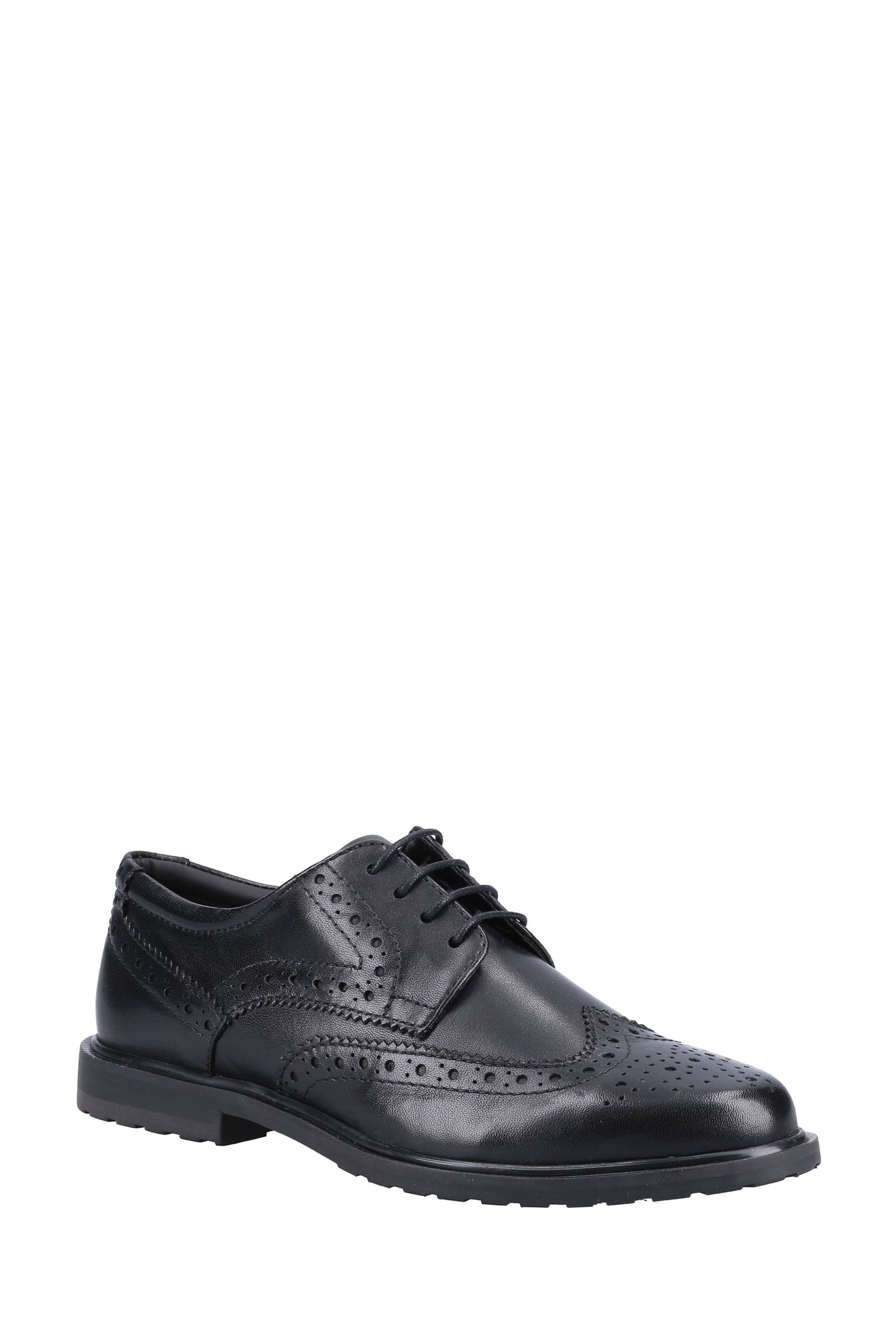 Mens patent brogues best sale