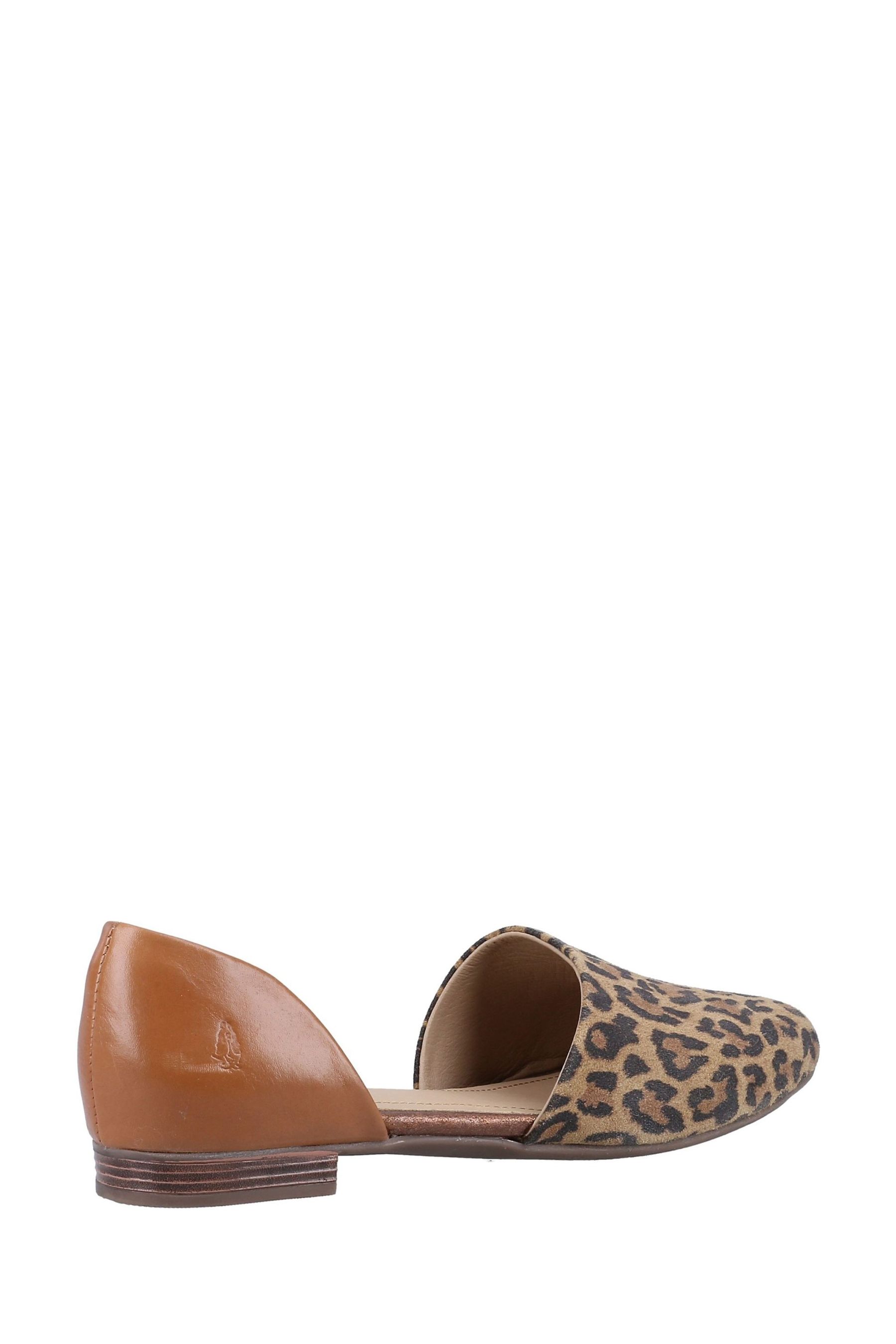 Hush puppies leopard flats new arrivals