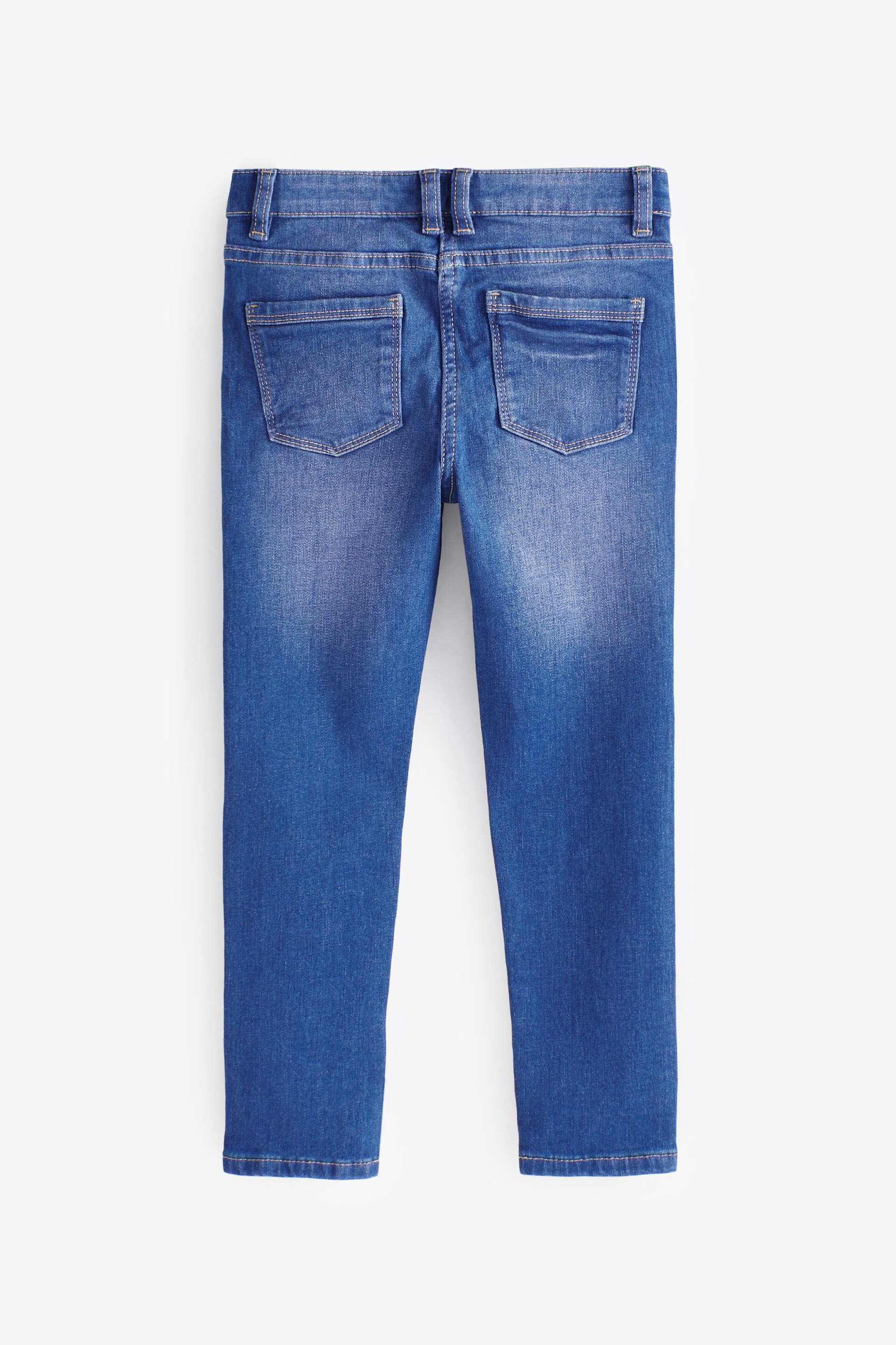 Bright Blue Regular Fit Skinny Jeans (3-16yrs) - Image 2 of 2