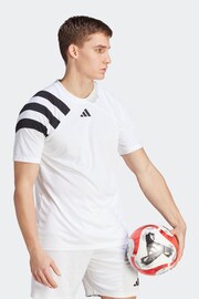 adidas White Fortore 23 Jersey - Image 4 of 8