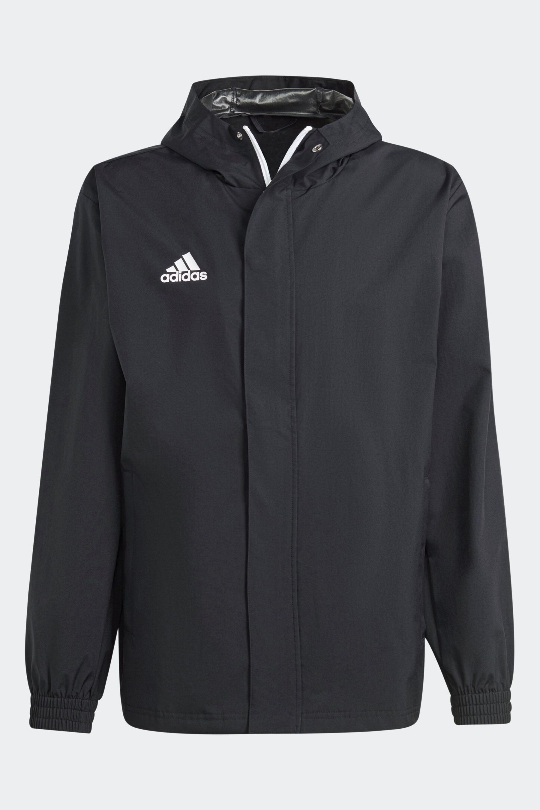 Buy adidas Black Entrada All Weather Jacket from Next Ireland