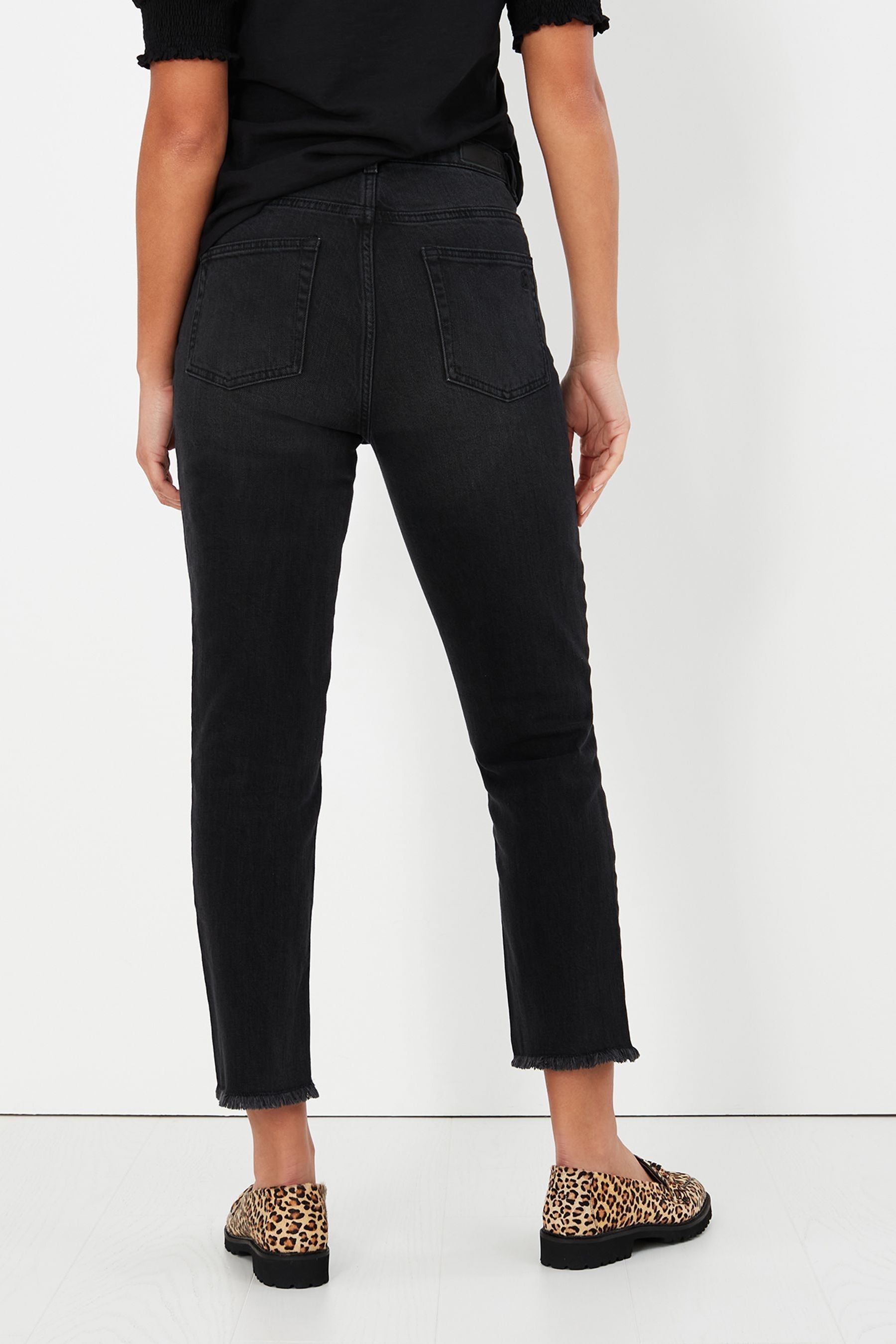 Next black cropped jeans store