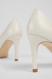 LK Bennett Floret Leather Pointed Court Shoes - Image 4 of 4