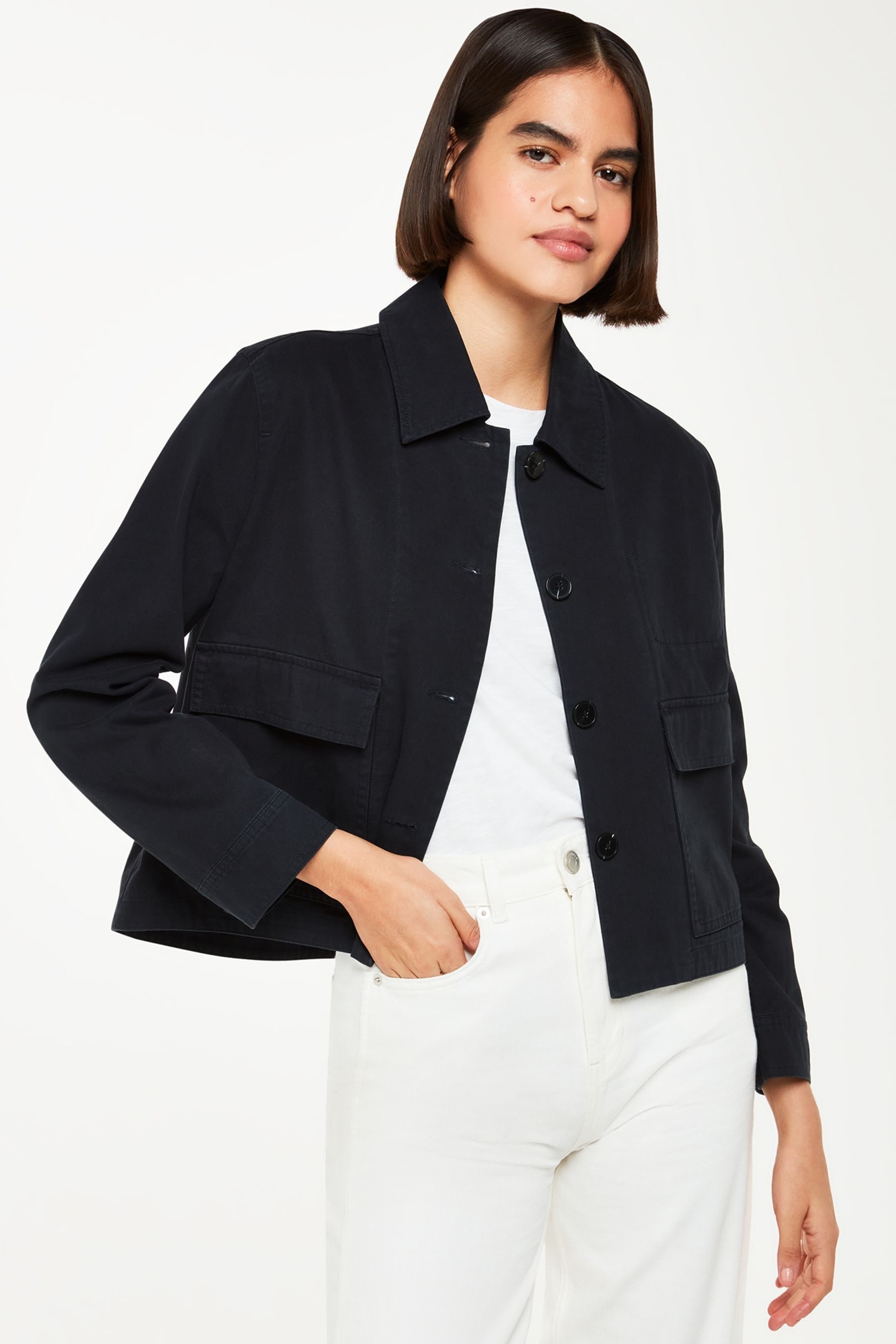 Whistles utility casual jacket clearance