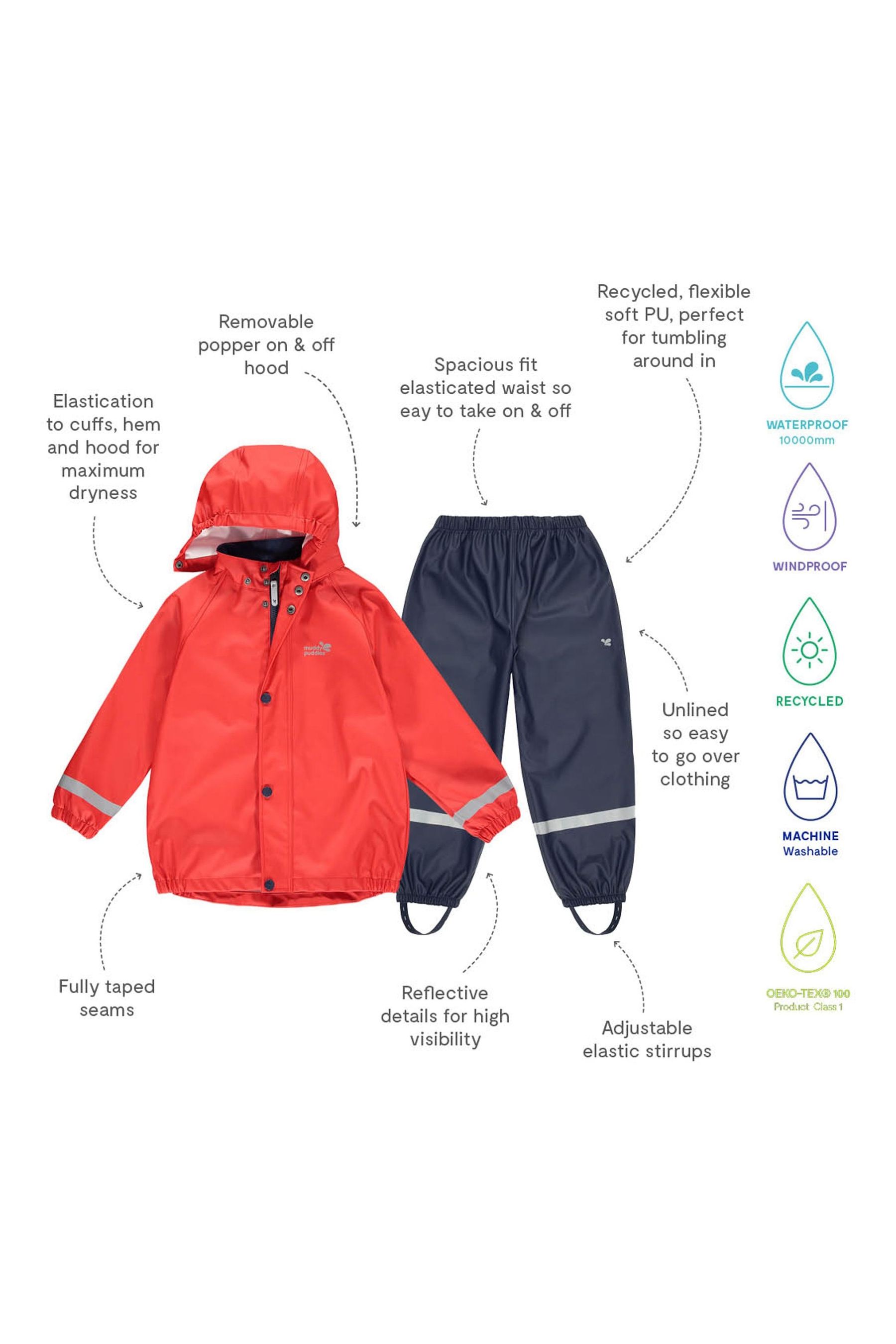 Rain jacket with pants hot sale