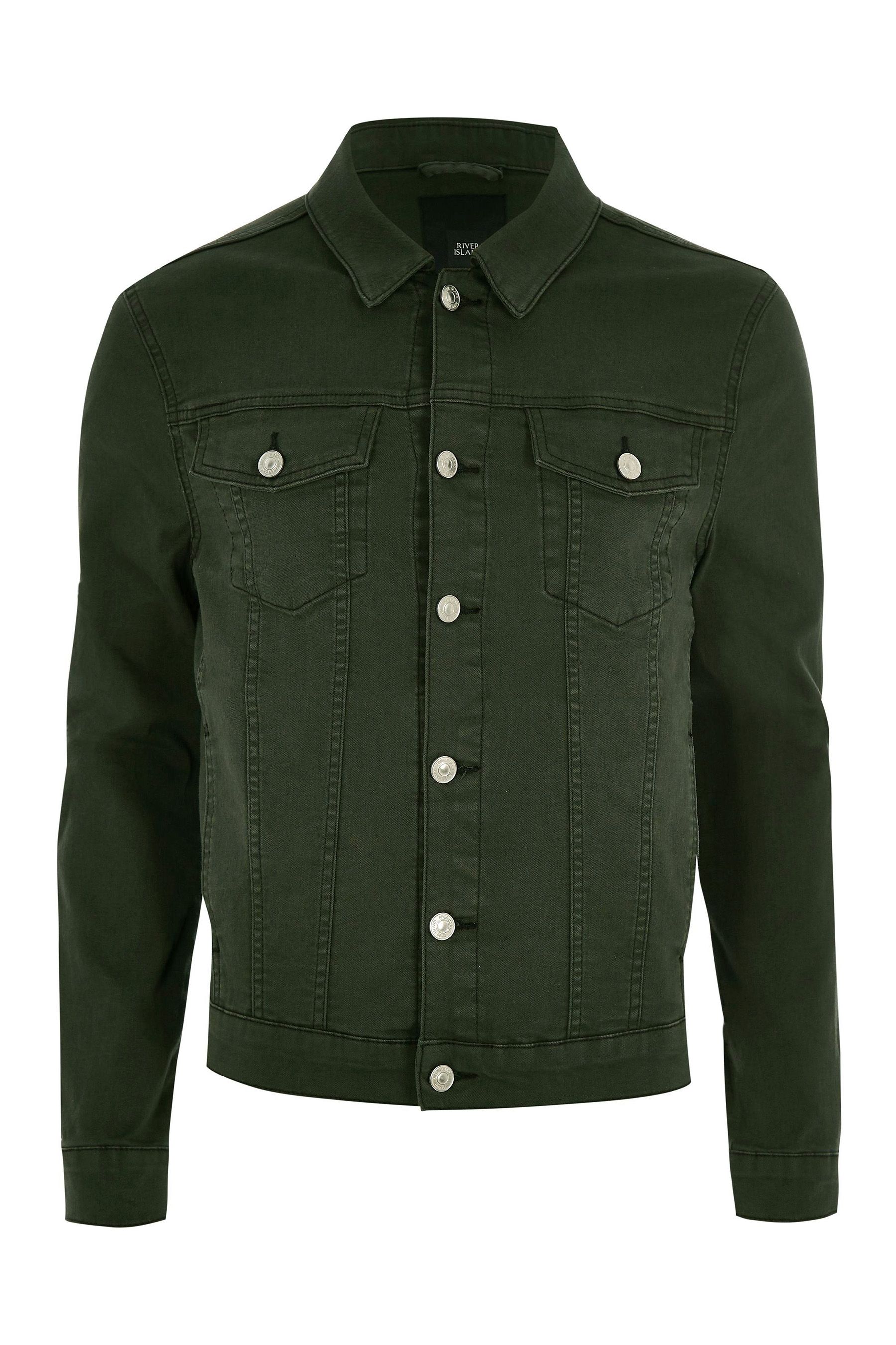 River island mens fashion denim jacket