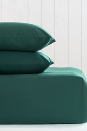 Green Dark Cotton Rich Extra Deep Fitted Sheet - Image 1 of 1