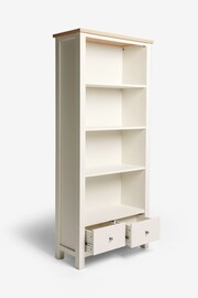 Cream Malvern Oak Effect Bookcase Shelf - Image 3 of 7