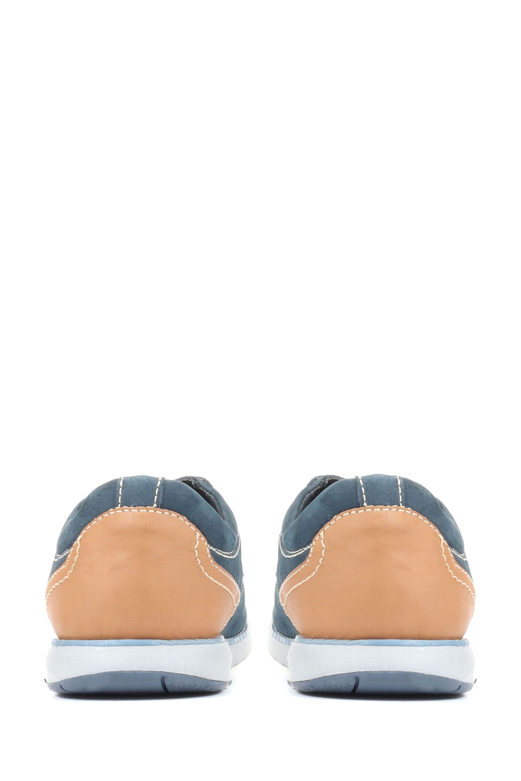 Buy Pavers Navy Pavers Leather Casual Boat Shoes from the Next UK online shop