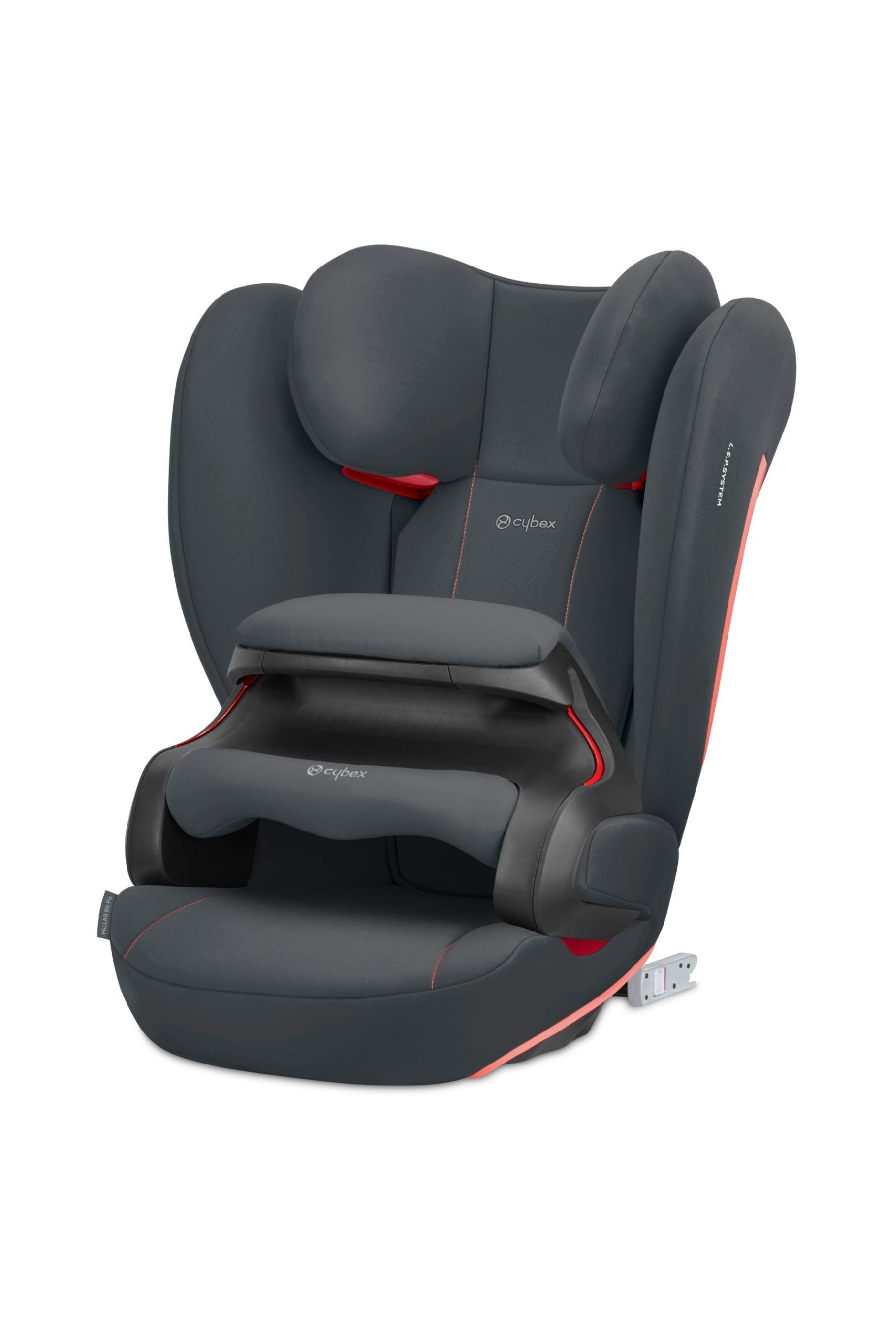 Buy Cybex Pallas B2 Fix 9 months approx. 12 years Impact Shield Car Seat ISOFIX Steel Grey from Next Luxembourg