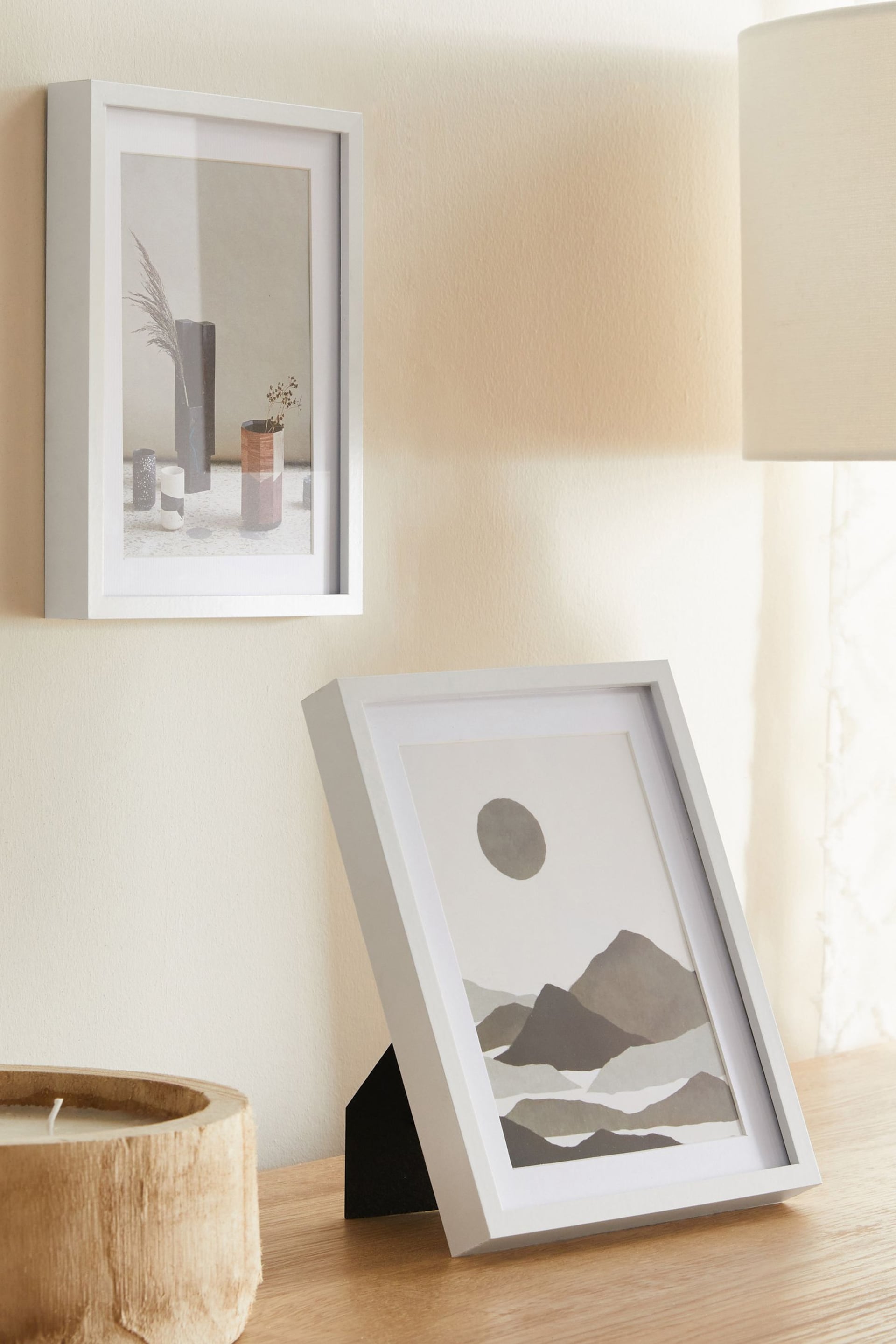Set of 2 White Parker Picture Frames - Image 2 of 8