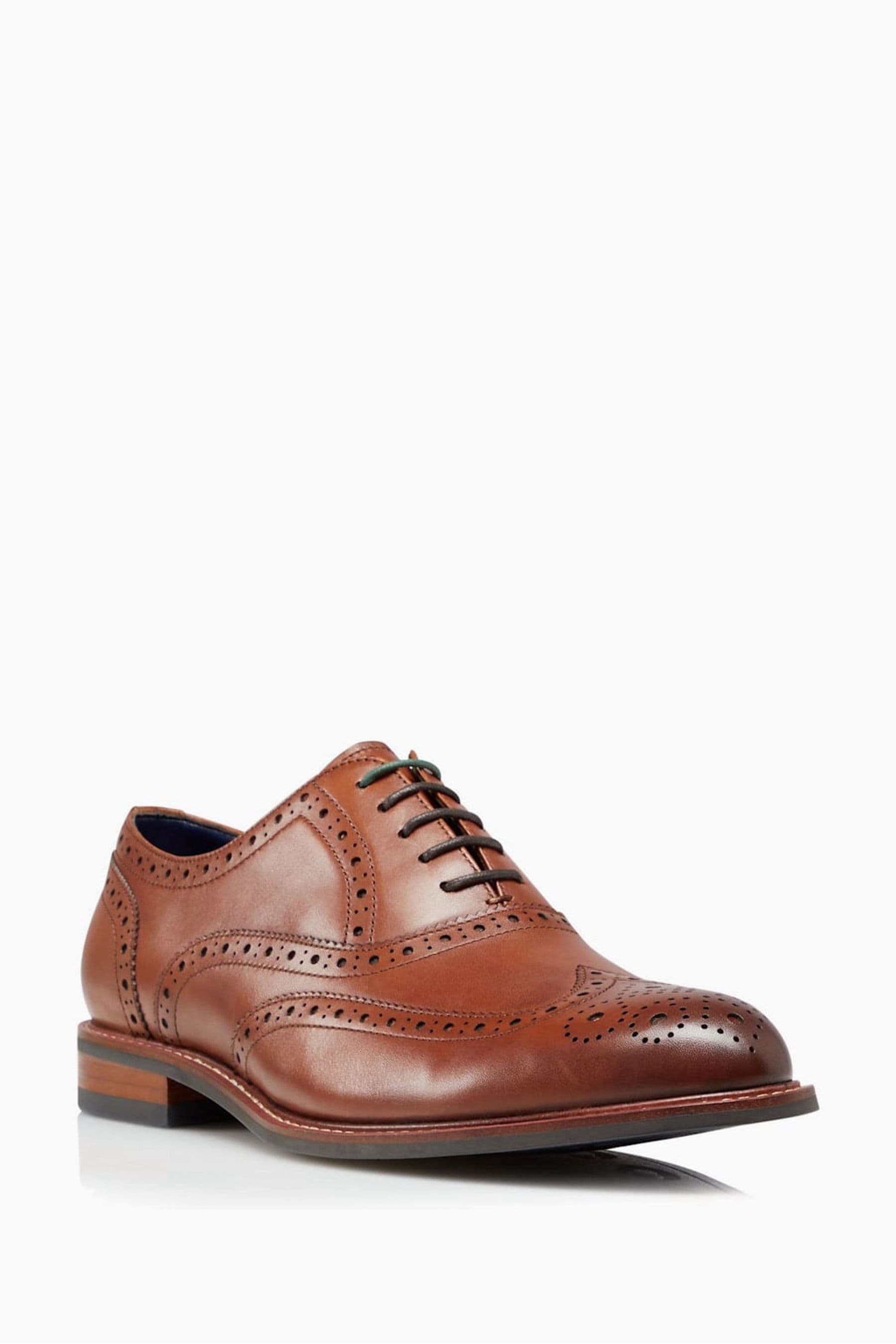 Dune brogue shoes hot sale