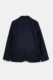 River Island Navy Blue Boys Tailored Jacket - Image 2 of 3