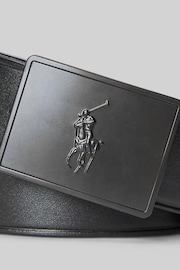 Polo Ralph Lauren Шкіряний ремінь з логотипом поні - Image 2 of 2