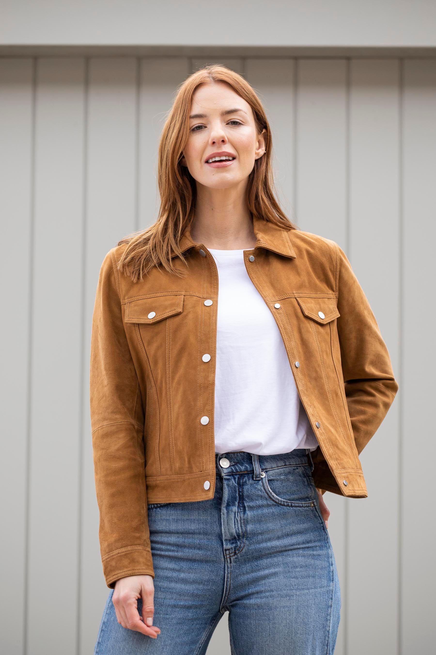 Lakeland suede jacket deals