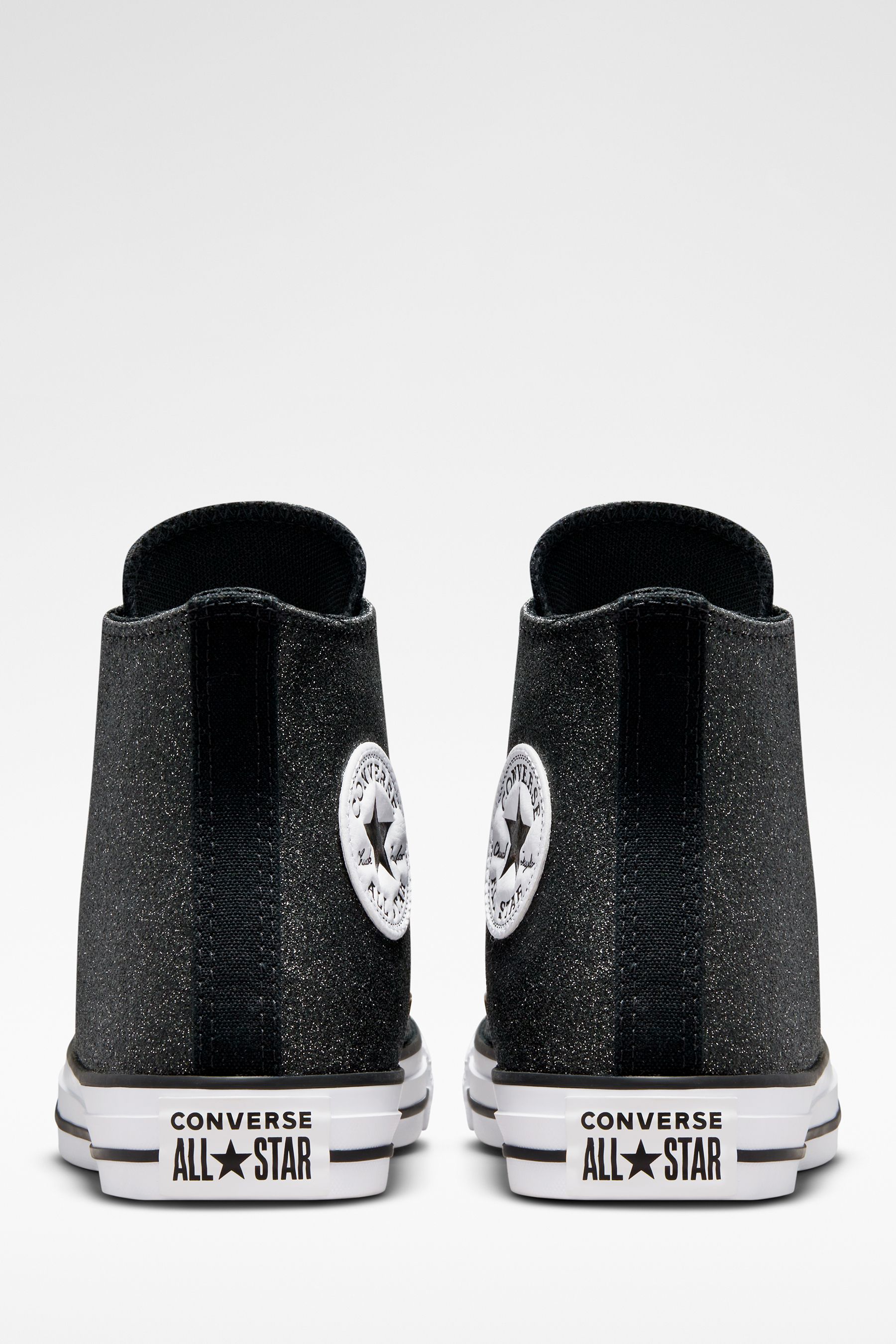 Black glitter converse size 6 clearance