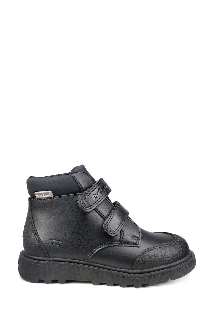 Toezone Felix Black Rip Tape Fastening Boots - Image 1 of 6