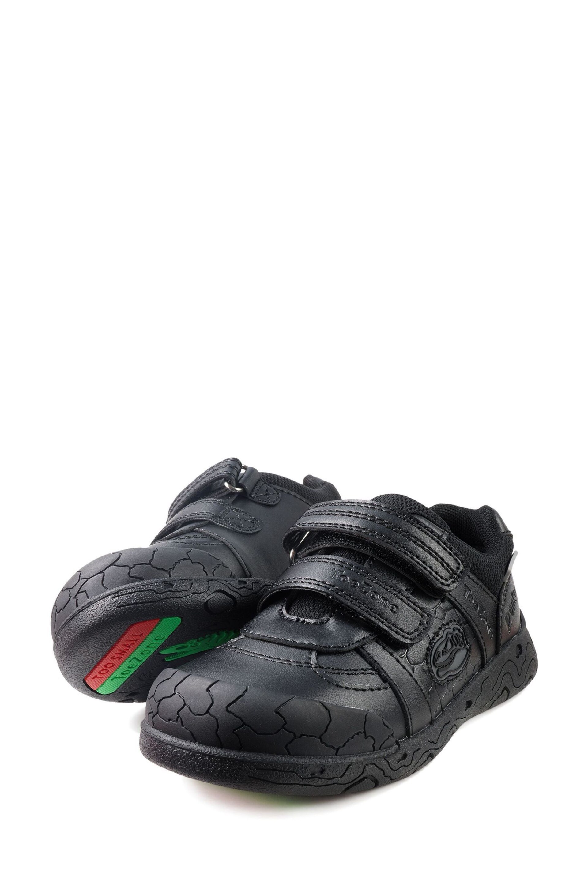 Toezone Chase Black Dinosaur Shoes - Image 3 of 6