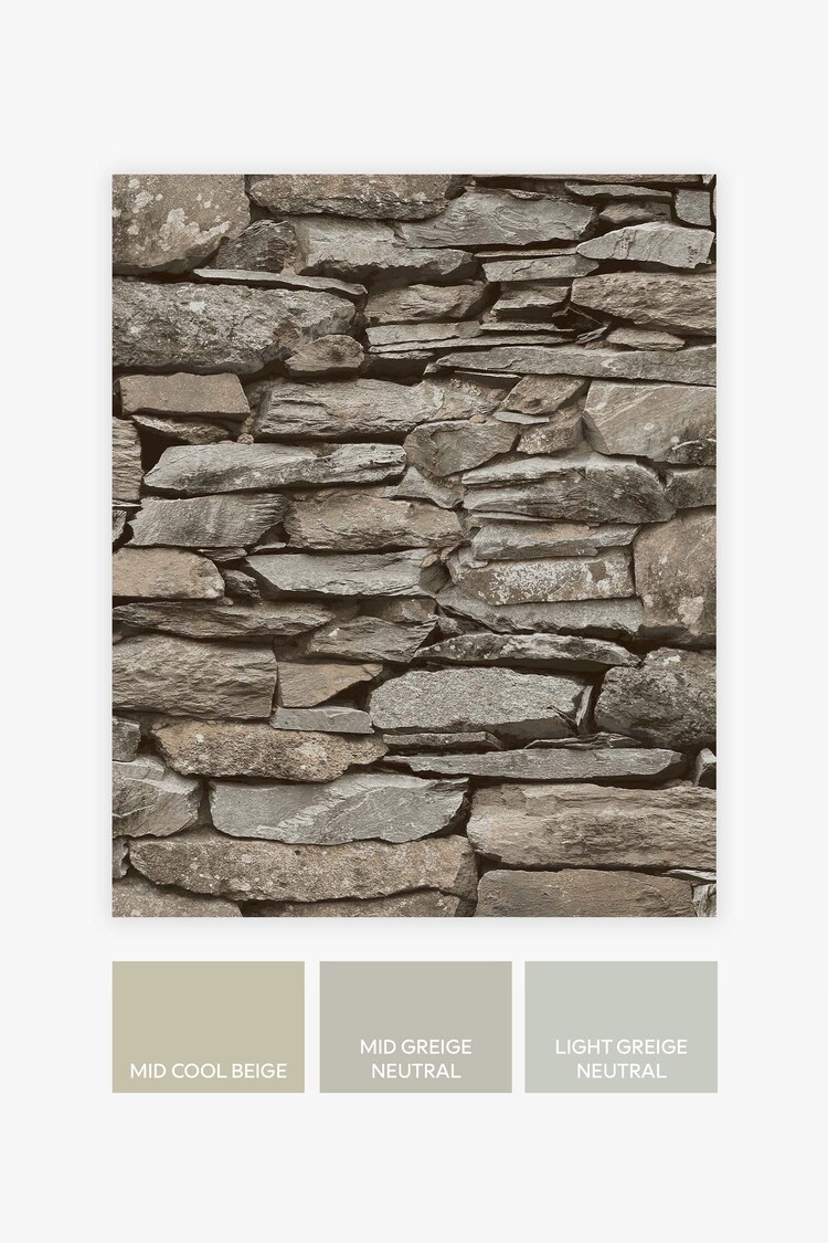 Natural Ledgestone Wall Paste The Wall A4 Wallpaper Sample Wallpaper Sample - Image 3 of 3