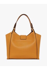 Jasper Conran Brielle Yellow 3 Section Shoulder Bag - Image 1 of 4