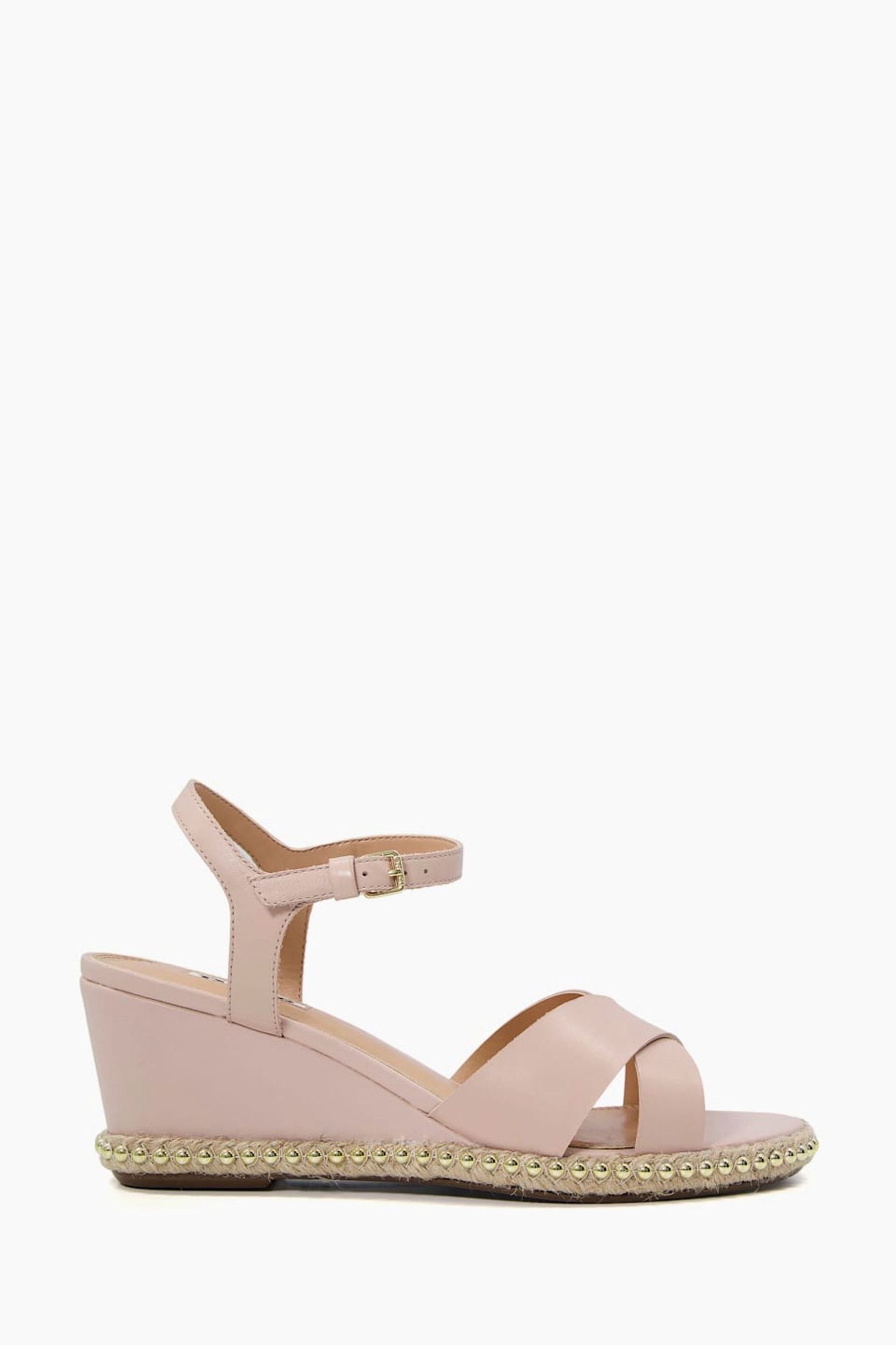 Buy Dune London Pink Keelie Mini Wedge Sandals from Next Luxembourg