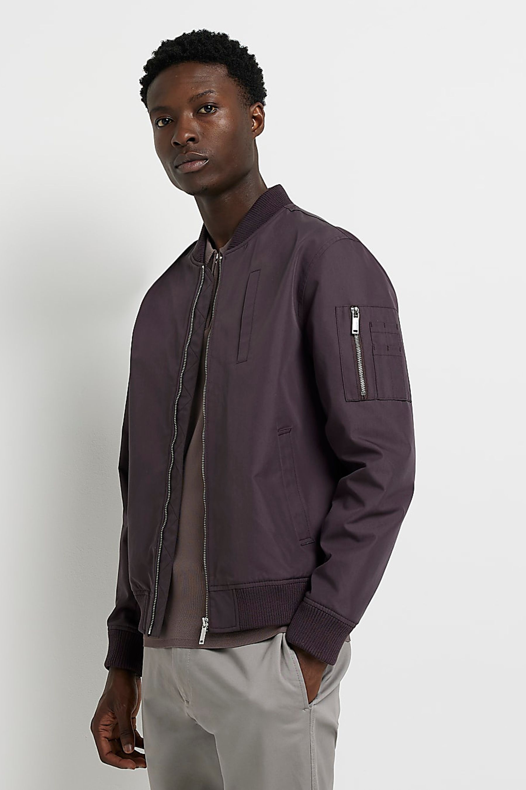 River island purple jacket on sale