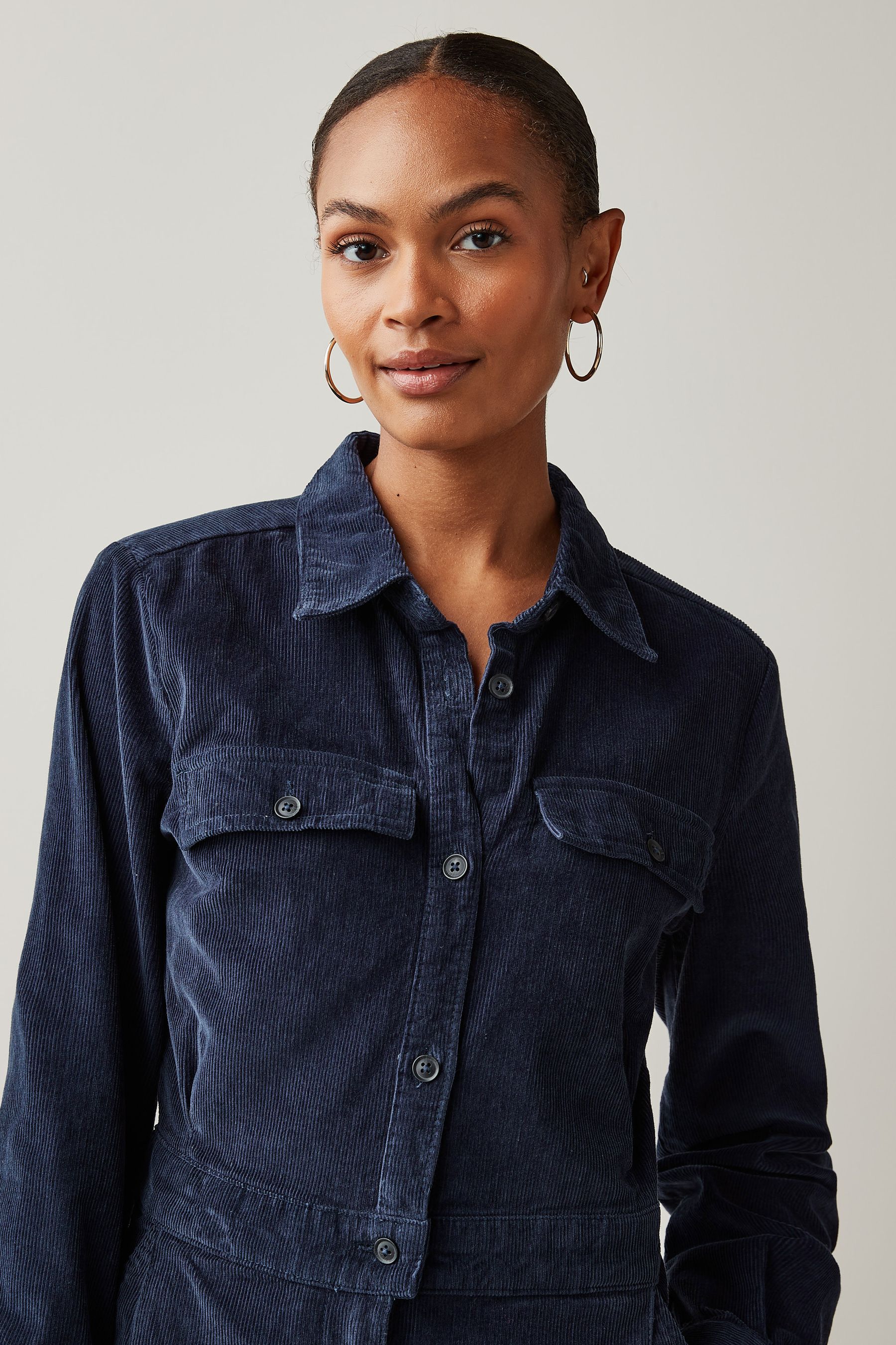 Cord utility jumpsuit cheap