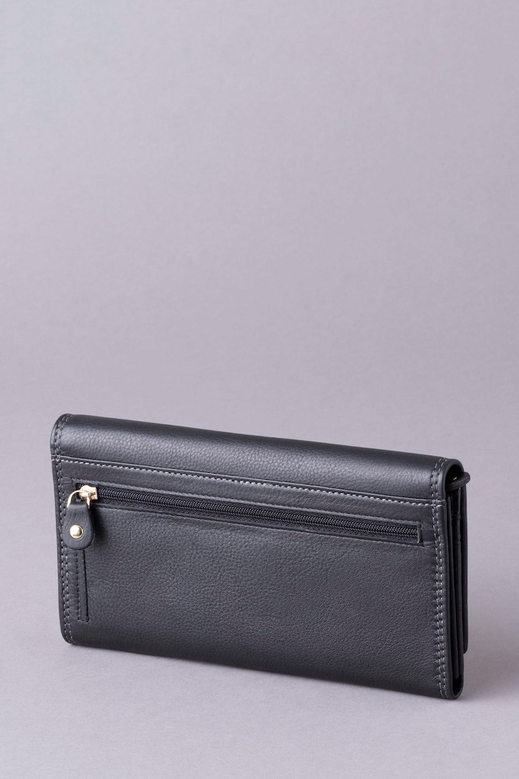 Lakeland Leather Black Large Leather Purse - Image 2 of 4