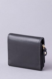 Lakeland Leather Black Small Leather Flapover Purse - Image 2 of 5