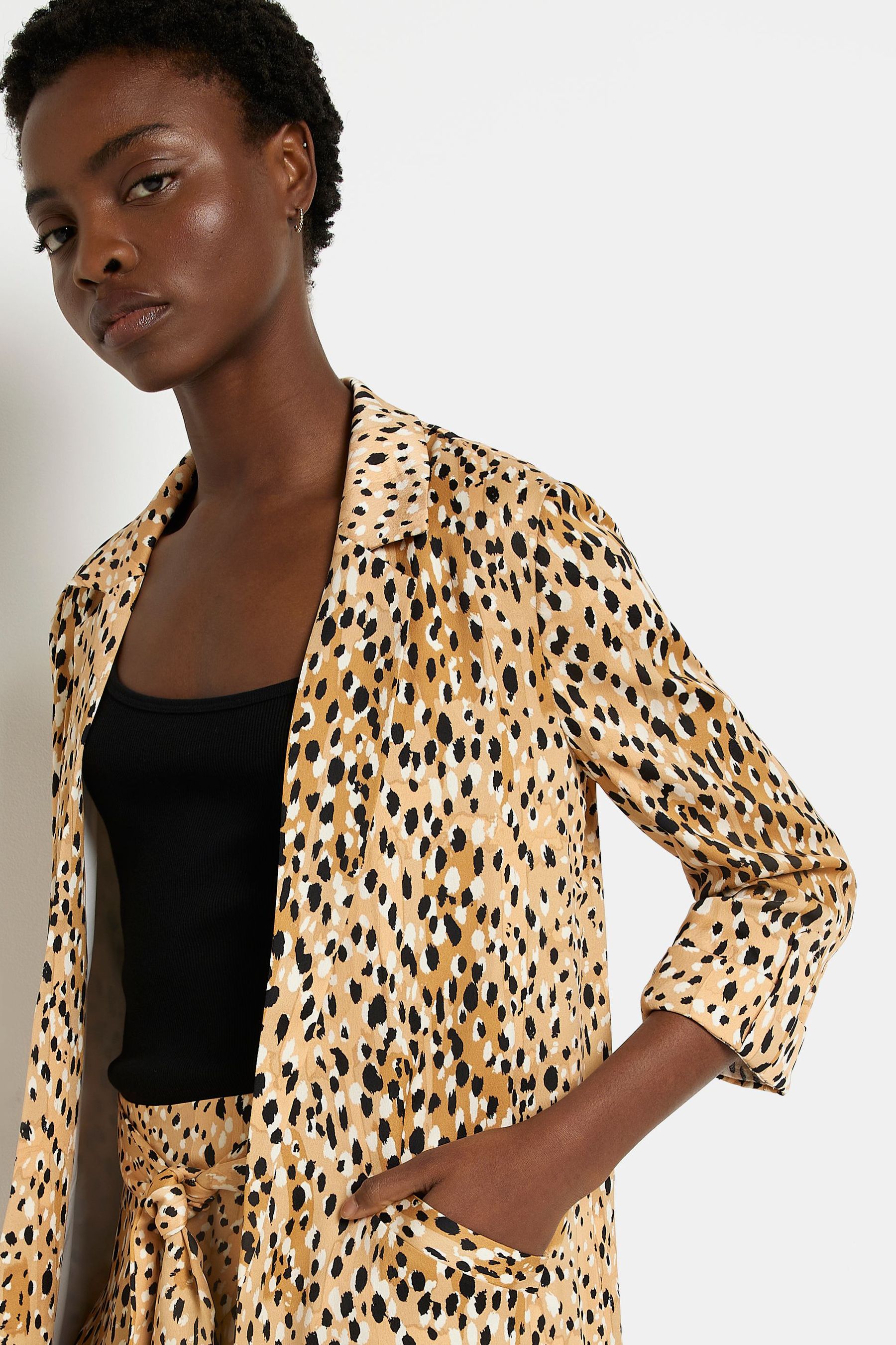 River island duster coat sale store